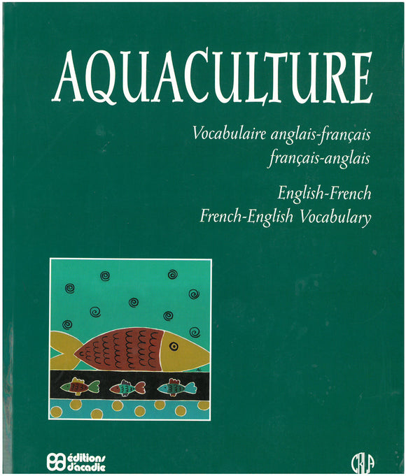 Aquaculture : Vocabulaire anglais-français