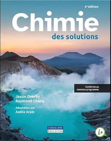 Chimie des solutions (6e édition)