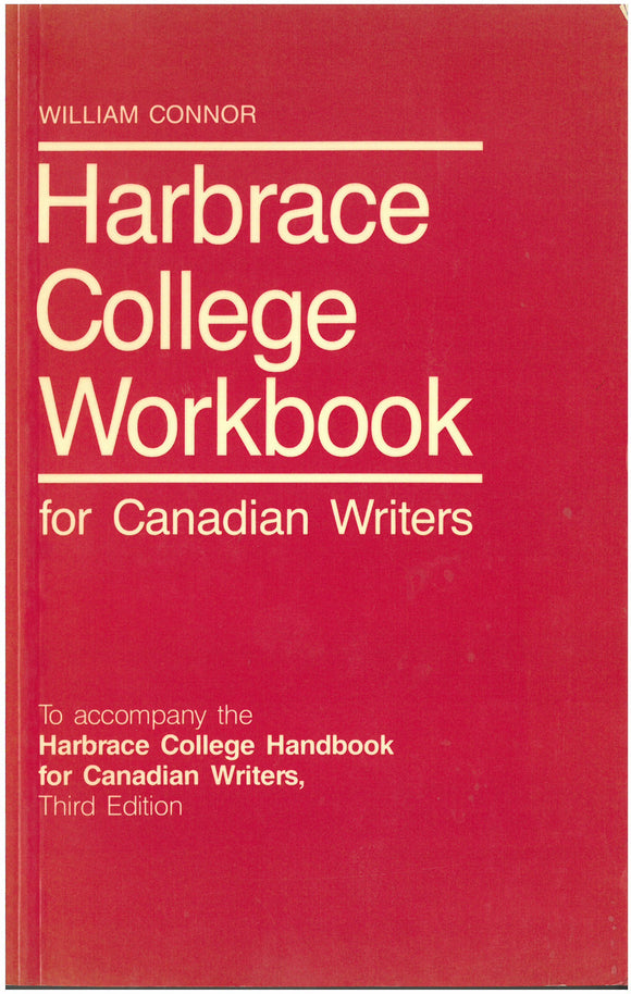 Harbrace College Workbook : for Canadian Writers