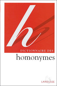 Dictionnaire des homonymes