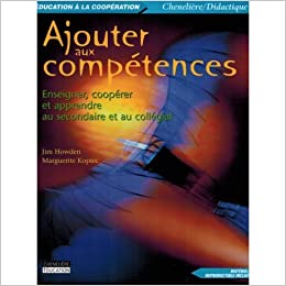 Ajouter aux compétences : Enseigner, coopérer et apprendre au postsecondaire