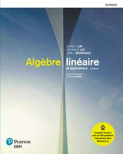 Algèbre linéaire et applications (5e édition) - Manuel + MonLab xL + Édition en ligne (6 mois)